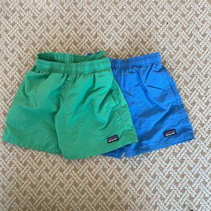 Patagonia Baggies Shorts Sz XS (5/6) - 2 pair!
